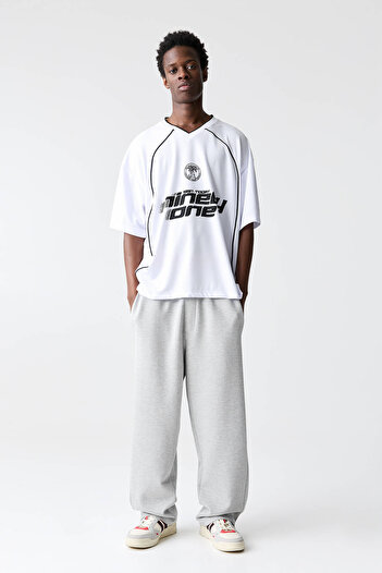 Pull & Bear Interlock tracksuit bottoms