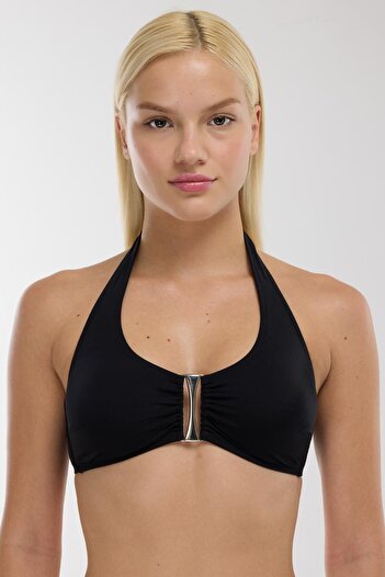 AYYILDIZ 63580 Black Recovery Bikini Top
