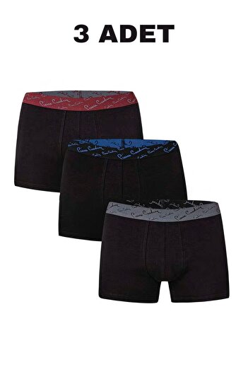 Pierre Cardin Men's 100% Cotton 3-Pack Dowry Boxers (Boxed)
