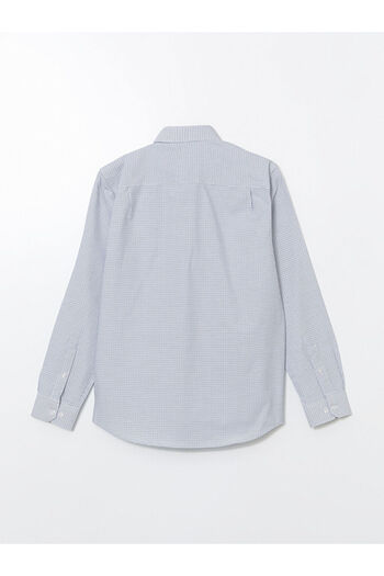 LC Waikiki Ανδρικό πουκάμισο LCWAIKIKI Formal Regular Fit, μακρυμάνικο καρό Gabardine