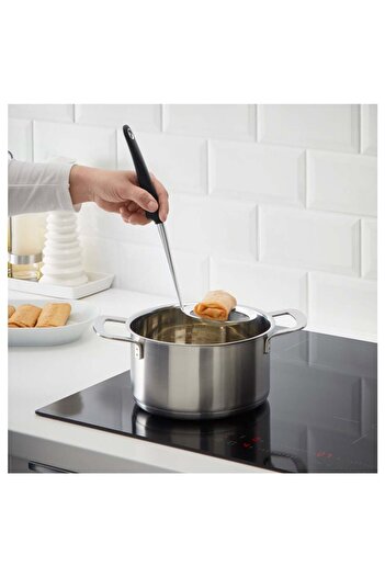 IKEA Ikea 34 Cm A Quality Stainless Steel Frying Colander with Strainer