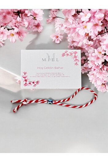 M Miel 10Pcs Martenitska Luck Bracelet Evil Eye Detail