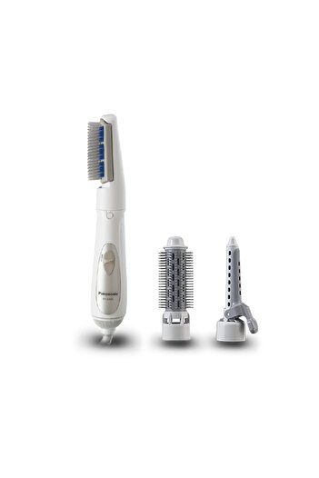 PANASONIC Hair Styler Set With 3 Attachments EH-KA31 - White