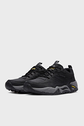 SKECHERS Arch Fit Deri Logolu Sneaker Ayakkabı Erkek AYAKKABI 204409 BLK