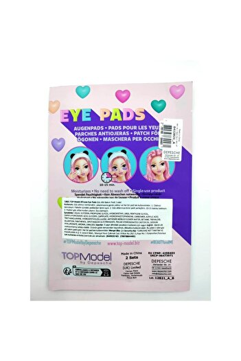 Top Model Topmodel Baskılı Göz Pedi Love