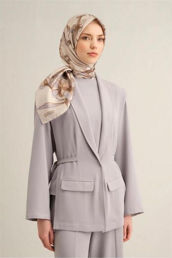 Armine Armi̇ne Twill Silk Scarf 2025 Summer Season 9324D02-82