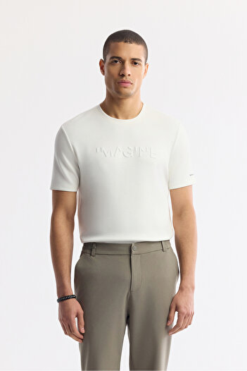 Avva Erkek Haki Beli Lastikli Bi-Stretch Teknik Kumaş Slim Fit Pantolon A51Y3077
