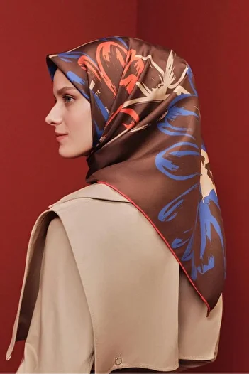Armine Armi̇ne Twill Silk Scarf 2025 Summer Season 9322D02-84