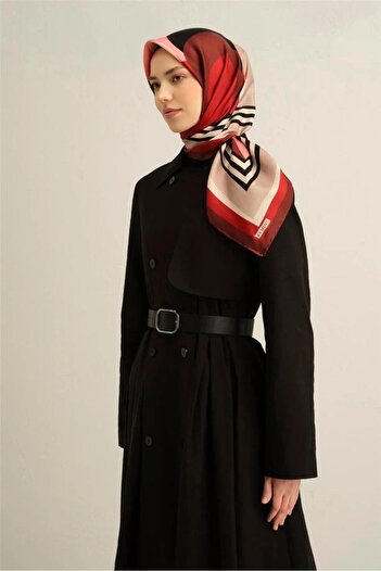 Armine Armi̇ne Twill Silk Scarf 2025 Summer Season 9313D02-07