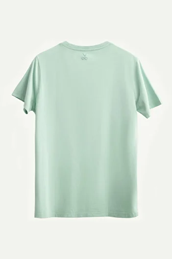 KAFT Unisex Regular Fit Basic T-Shirt - Mint