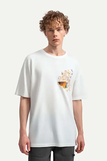 KAFT Unisex Oversize Design T-Shirt - Yor