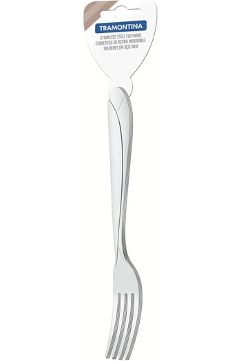 TRAMONTINA Since 1911, Made In Brazil - Aurora 3 Pieces Stainless Steel Dessert Forks