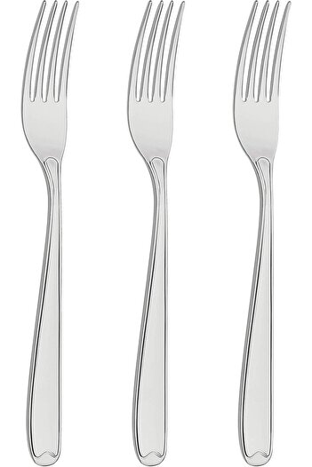 TRAMONTINA Since 1911, Made In Brazil - 3pc. Table Forks Copacabana