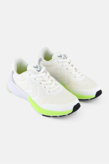 hummel Kids Boy Flow Breather Lace Up Outdoor Shoes, White