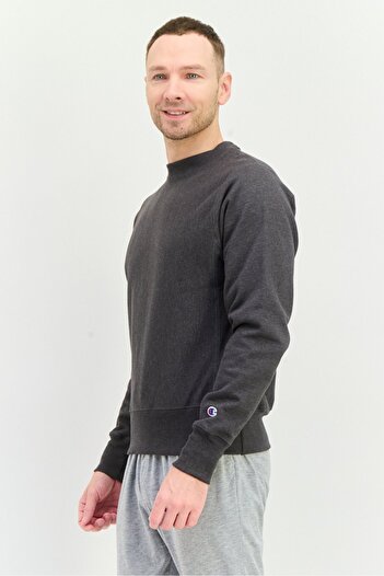 Champion Men Sportswear Fit Outdoor Sweatshirts, Charcoal