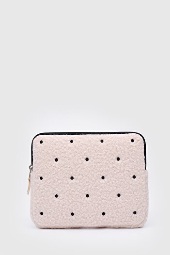 MORCA Polka Dot Tablet Case 10" & 11" Inch Compatible Beige
