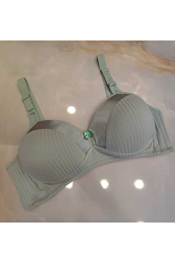 AVESŞENER Wireless, Wire-Free, Corded, Unassisted (Empty) Combed Cotton Bra