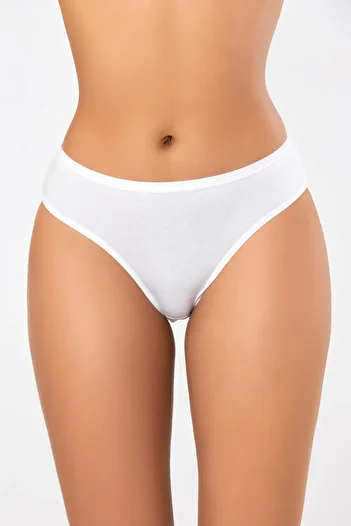 ERDEM İÇ GİYİM Weweus White Super Thin Φυσικό Μπαμπού Σλιπ 2514