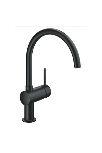 Grohe Grohe Minta 32917KS0 kitchen faucet, 3/8, type C, high spout, swivel, ceramic cartridge, Black