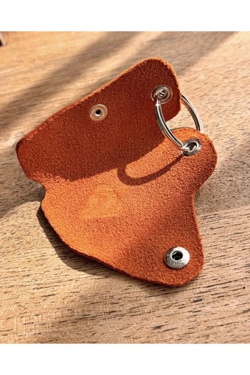 Fil Deri Genuine Leather Minimal Design Keychain 2094