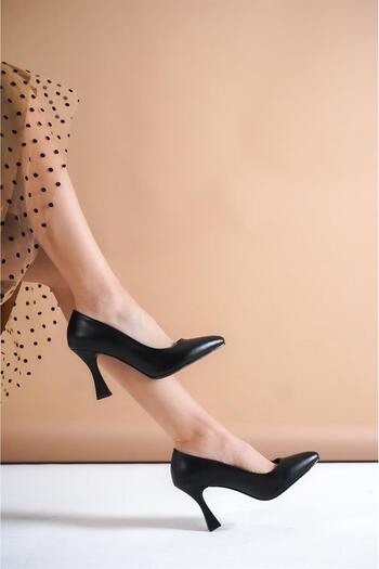 TOPUK Alarice Black Skin Women's Lu Stiletto