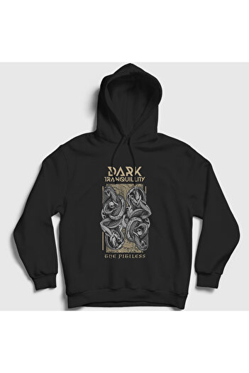 Presmono Μαύρο φούτερ Unisex με κουκούλα - Pitiless Dark Tranquility 137560 ττ
