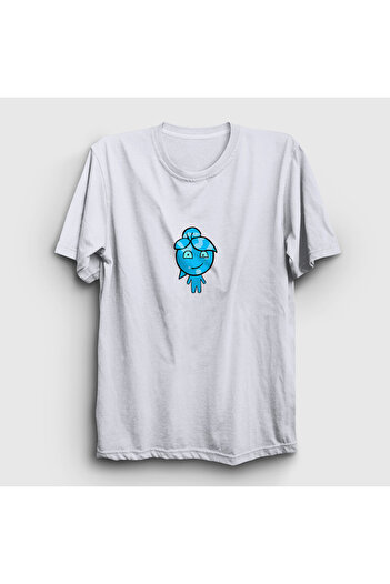 Presmono Watergirl Lover Unisex Λευκό T-Shirt - Παιχνίδι φωτιάς και νερού 457621 ττ