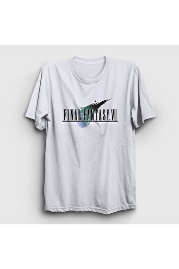 Presmono Μπλουζάκι με λευκό λογότυπο Unisex Final Fantasy VII - 436060 ττ