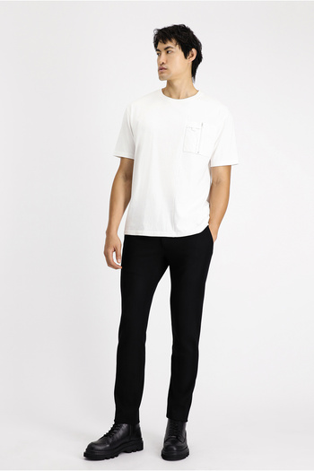 Kiğılı Βαμβακερό μπλουζάκι με λαιμόκοψη Oversize