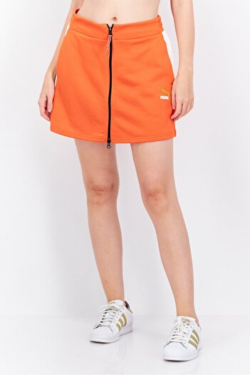Puma Women Sportswear Fit Training Skirt, Orange