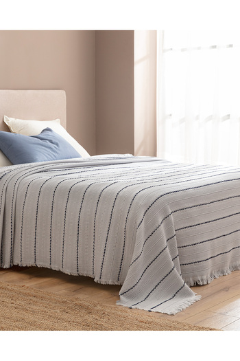 Madame Coco Envelope Double Bedspread - Luxury Collection - Gray