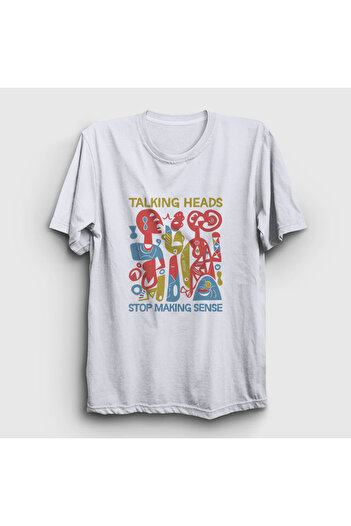 Presmono Μπλουζάκι Stop Making Sense Unisex White Talking Heads - 493540 ττ