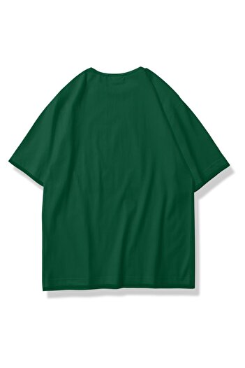 Trendiz Unisex Green Basic Tshirt