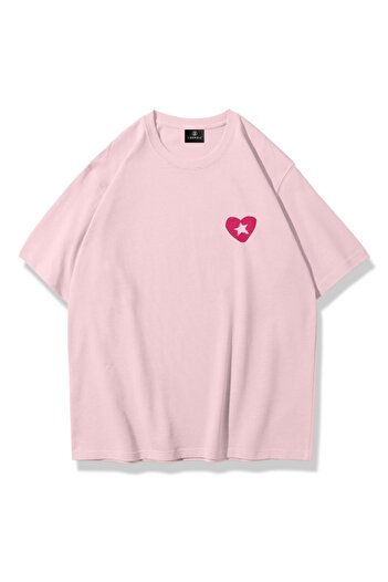 Trendiz Unisex Just Enjoy Tshirt Pink