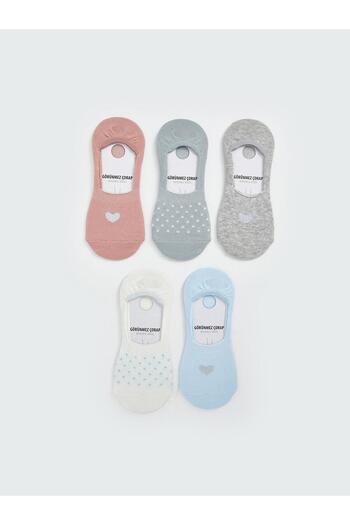 LC Waikiki Lcw Dream Patterned Women's Ballerina Socks 5 Pack