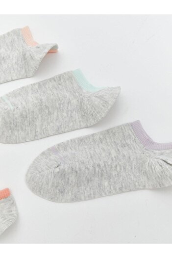 LC Waikiki Lcw Dream Women's Plain Booties Socks 5-Pack