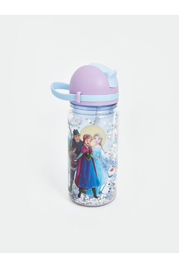 LC Waikiki Create Your Style from Uzg Store |   Frozen Printed Girl's Water Bottle with Straw 500 ml