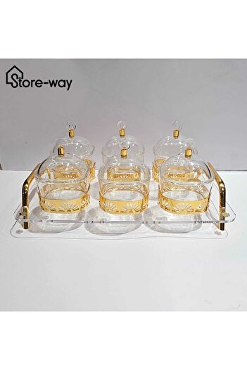 Storeway 7 Piece Acrylic Treat Set