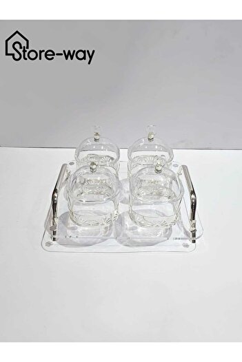 Storeway 5 Piece Acrylic Treat Set
