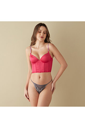 FAV Embellished Corset Bra