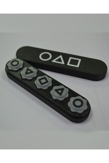 TEKNO Grey Squid Game 5 Stone Gonggi Game Fivestone