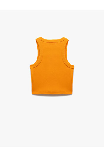 Koton Γυναικείο εσώρουχο Halter Neck Ribbed Slim Fit Crop