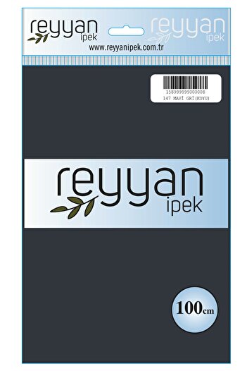 REYYAN Solid Color Bag Writing - Color-147 - Blue Gray Dark