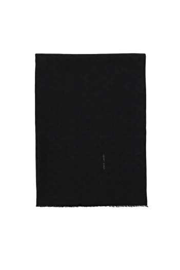 Pierre Cardin Black Silk Blend Shawl 50307661-Vr046