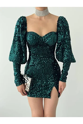 MODA Nico Sequin Sequin Dress