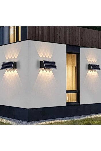 Cata Güneş Enerjili Led Aplik - Solar Enerjili Bahçe Aydınlatma (DIŞ MEKAN)(GÜNIŞIĞI) Ct-8010