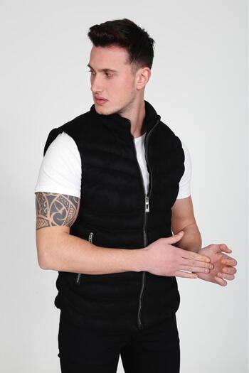 SEASON COAT Men's Nubuck Suede Vest