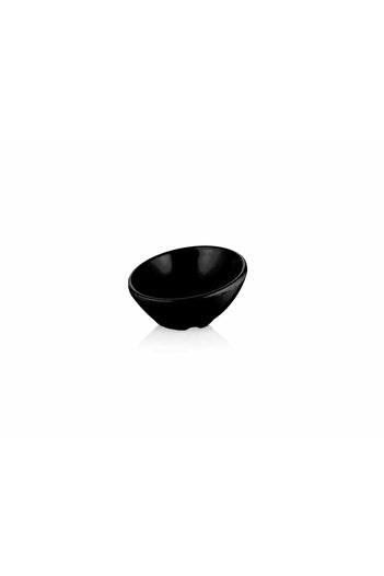 Tria Porelin Pisa Sauce Bowl Black 9 cm (10 Pcs)