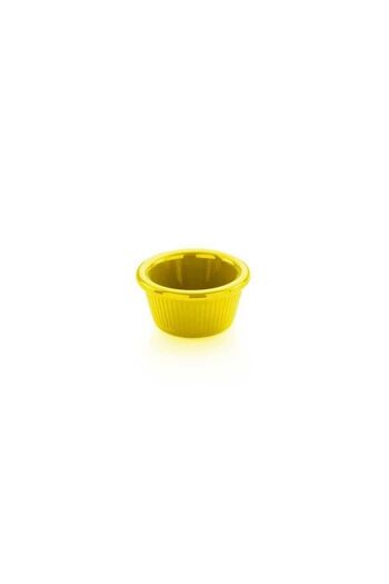 Tria Porelin Hitit Sauce Bowl Yellow 6 cm (10 Pcs)