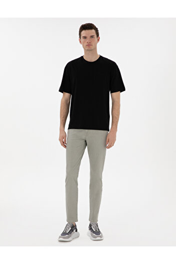 Pierre Cardin Siyah Comfort Fit Basic Tişört 50306991-VR046